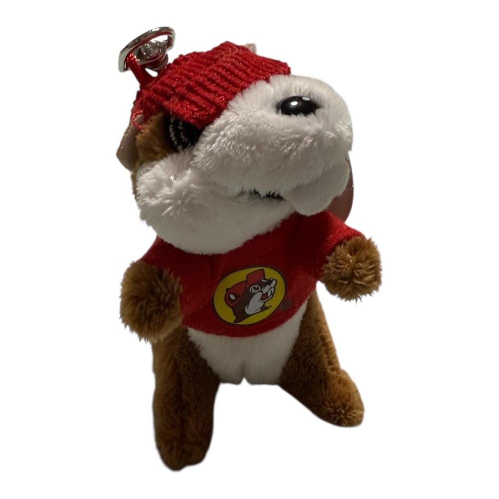 Buc-ee’s Beaver Plush Keychain Clip Mascot Stuffed Animal Toy NWT Bag Charm